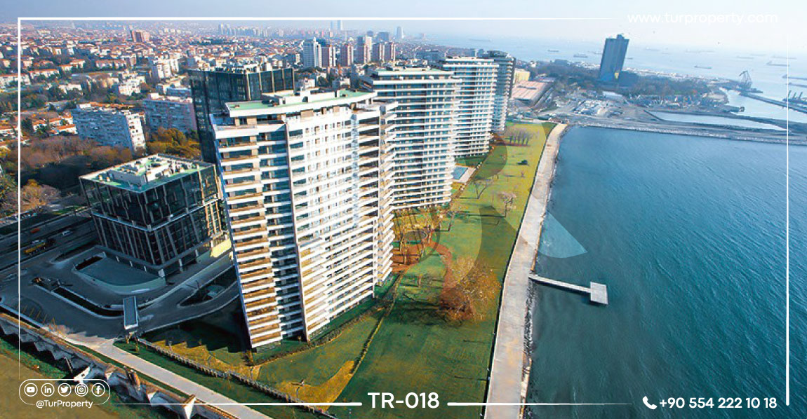 آپارتمانهای کنار دریا در استانبول